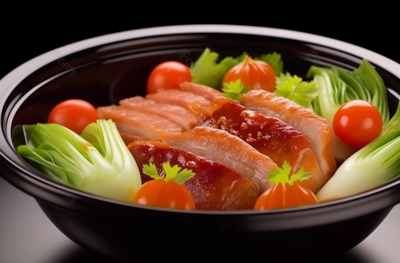 猪肉五花肉红烧肉蔬菜砂锅美味中餐午餐,高清,摄影图,摄影图片,图片大全,摄影图免费下载